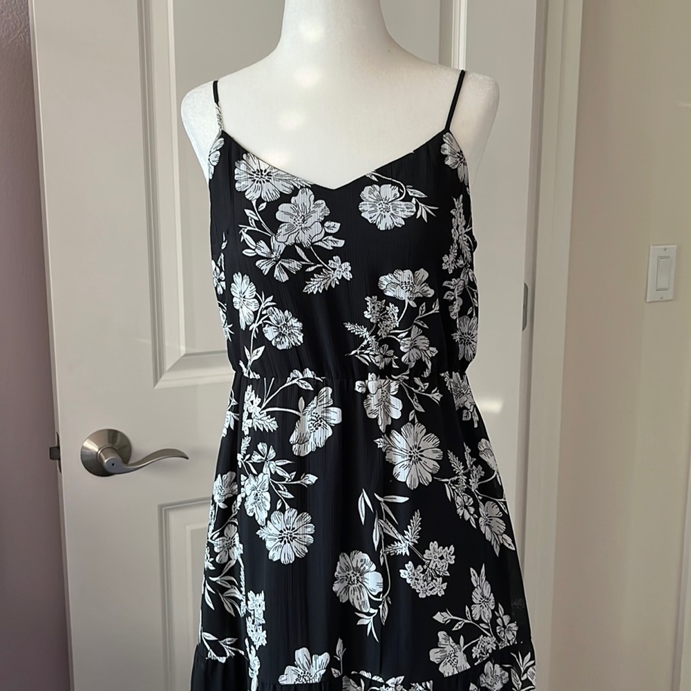 J Crew Floral Maxi Dress Size 4